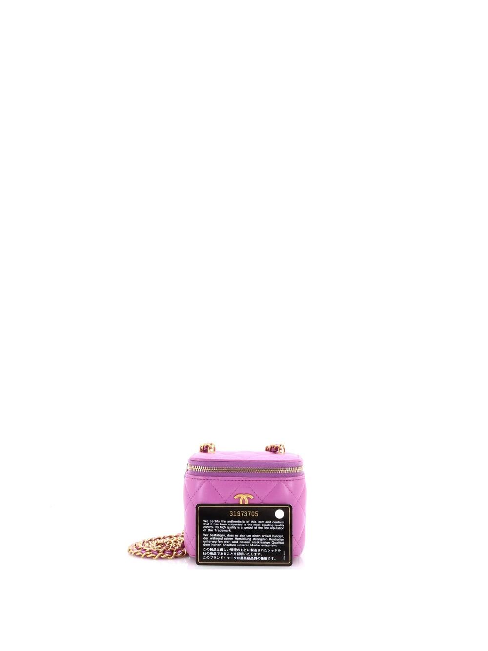 Chanel Pearl Crush Vanity Case With #244732C24B - Picture 2 of 8